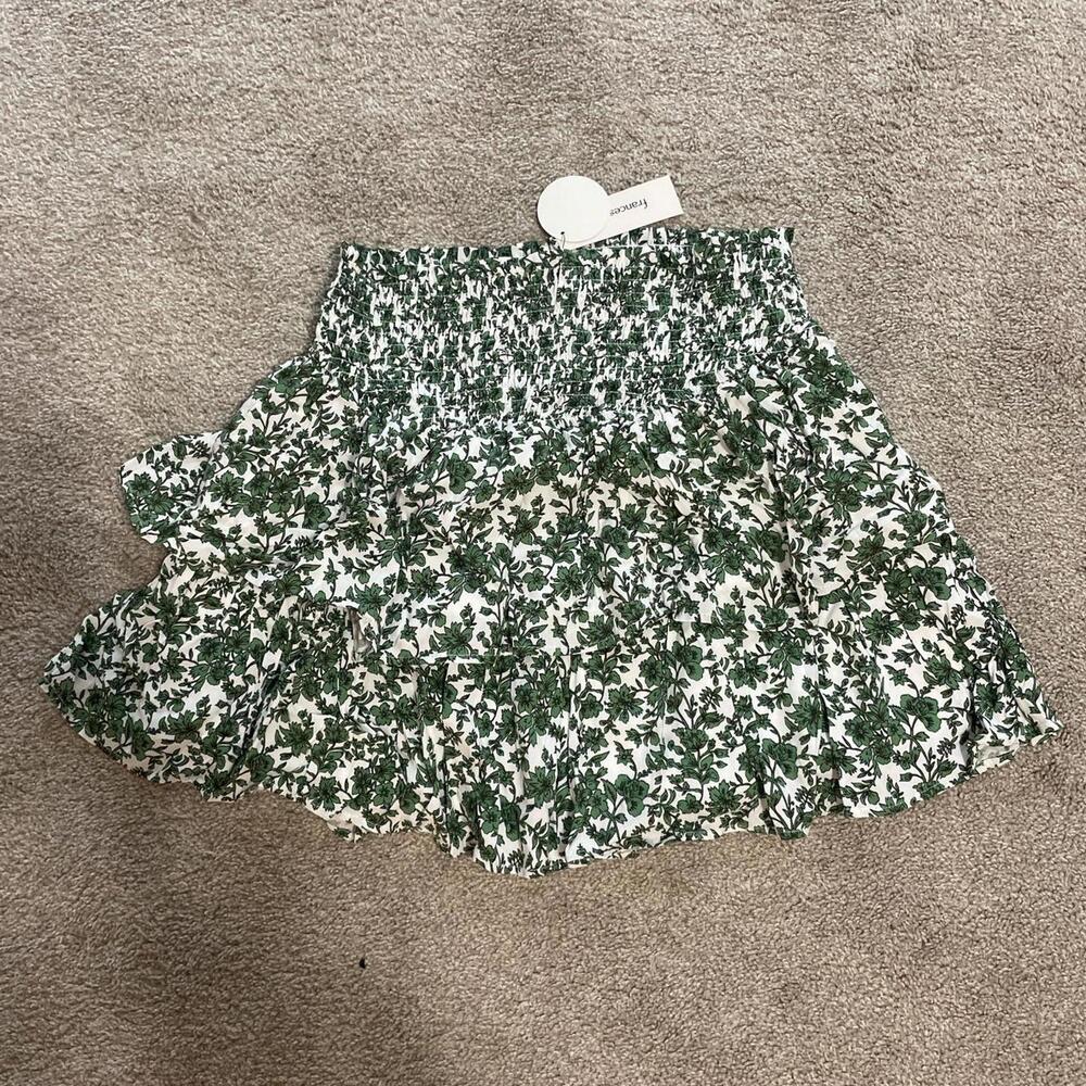 Francesca's Women's Green Skirt